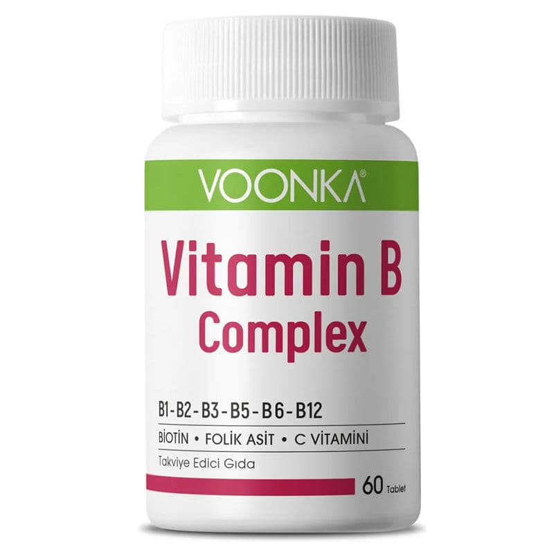 Retrouvez Énergie & Vitalité avec Voonka Vitamine B Complexe