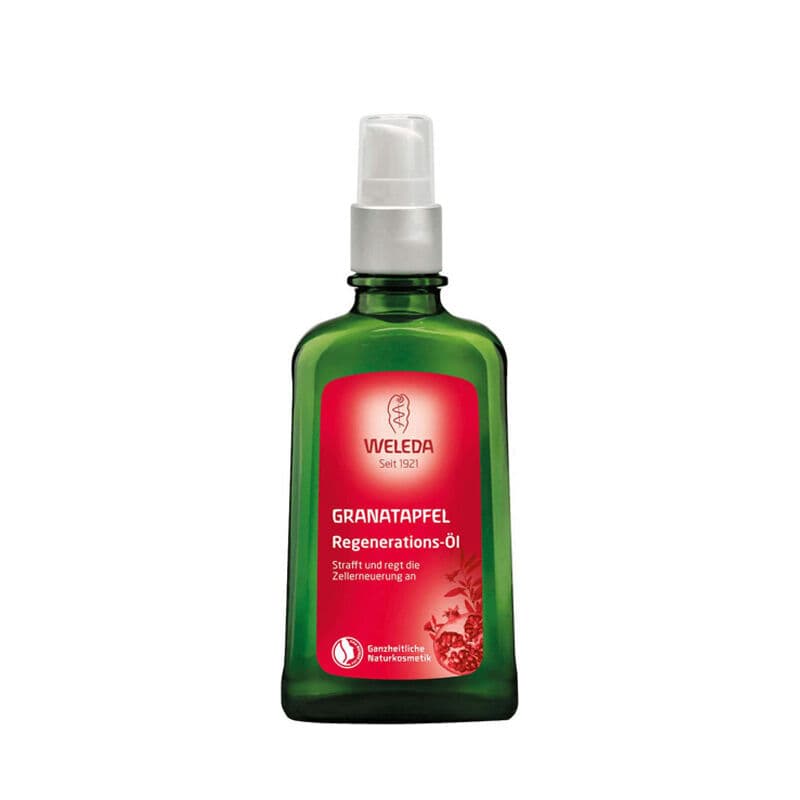 Révélez l'éclat avec l'Huile Corps Weleda Grenade 100 ml