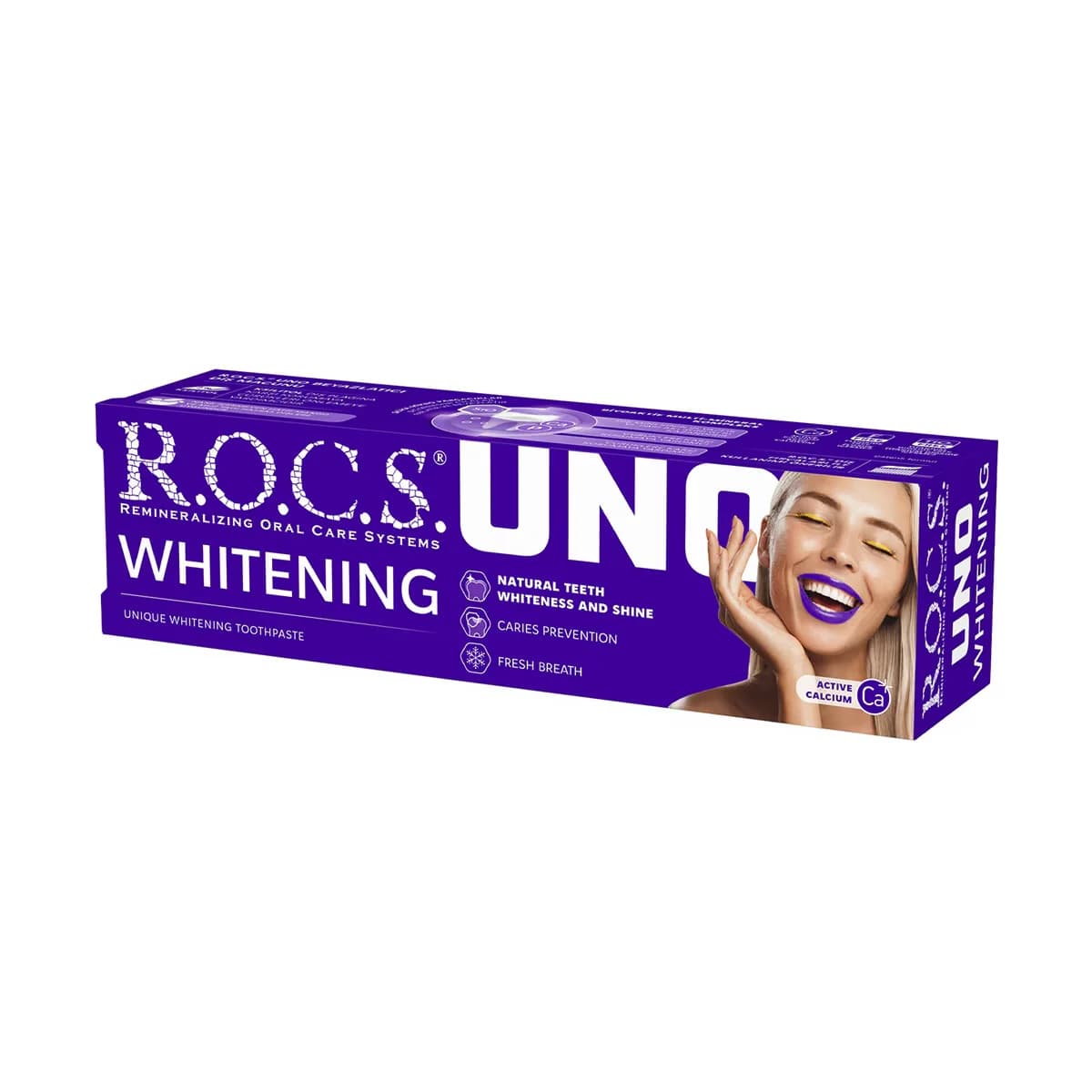 احصل على ابتسامة بيضاء ومشرقة مع معجون ROCS Uno