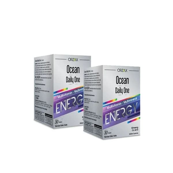 Orzax أورزاكس أوشن ديلي ون إنرجي 2 × 30 قرصًا