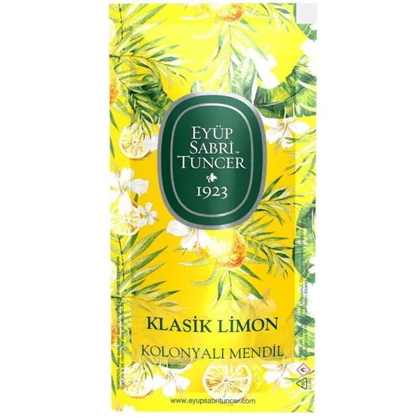 Eyüp Sabri Tuncer Lemon Cologne Wipe 150 pcs - Small Size