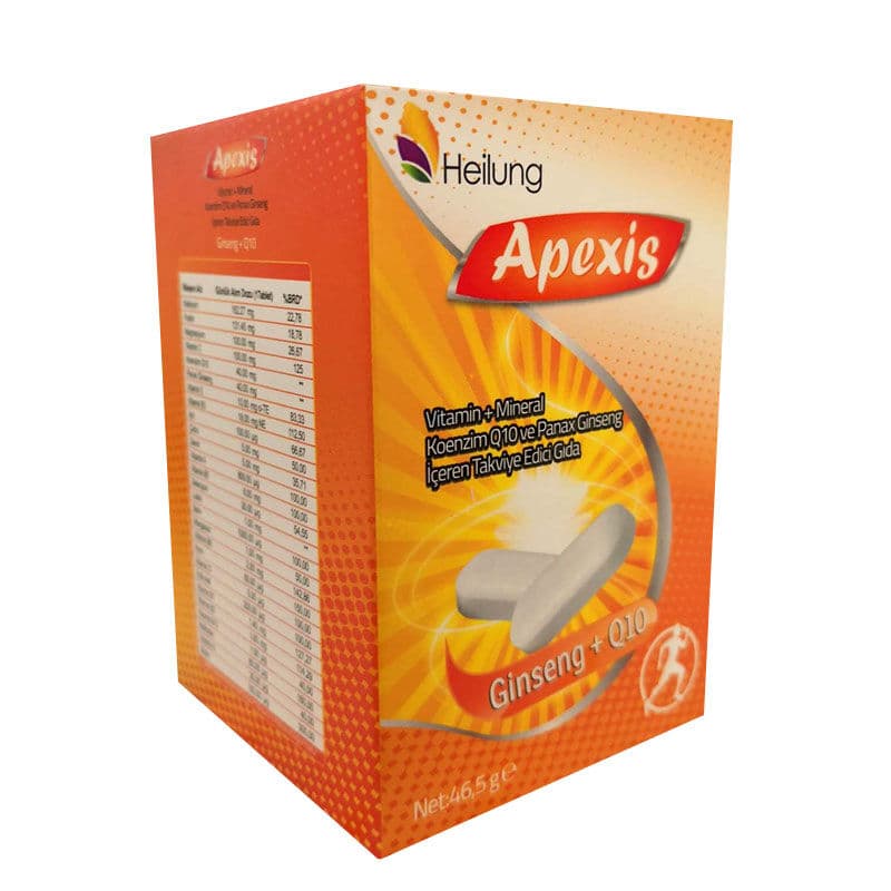 عزز طاقتك ومناعتك مع Apexis Multi Tablet Ginseng+Q10