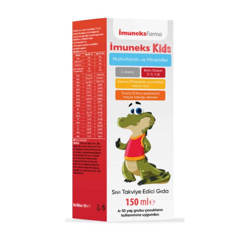 عزز مناعة طفلك ونموه مع Imuneks Kids