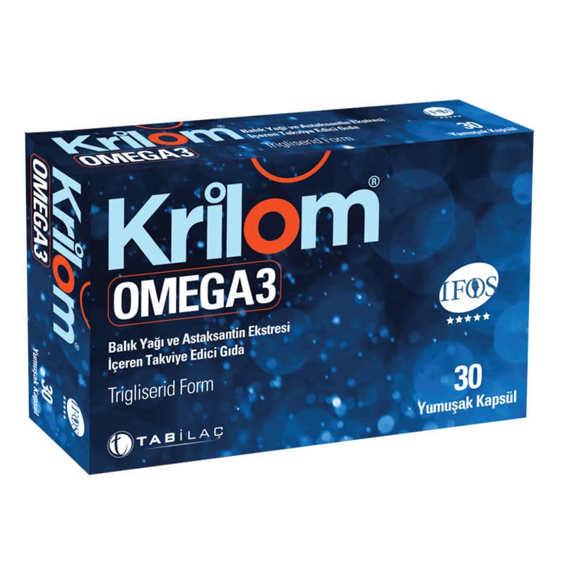 دعم غذائي يومي: كبسولات Krilom Omega 3 الطرية