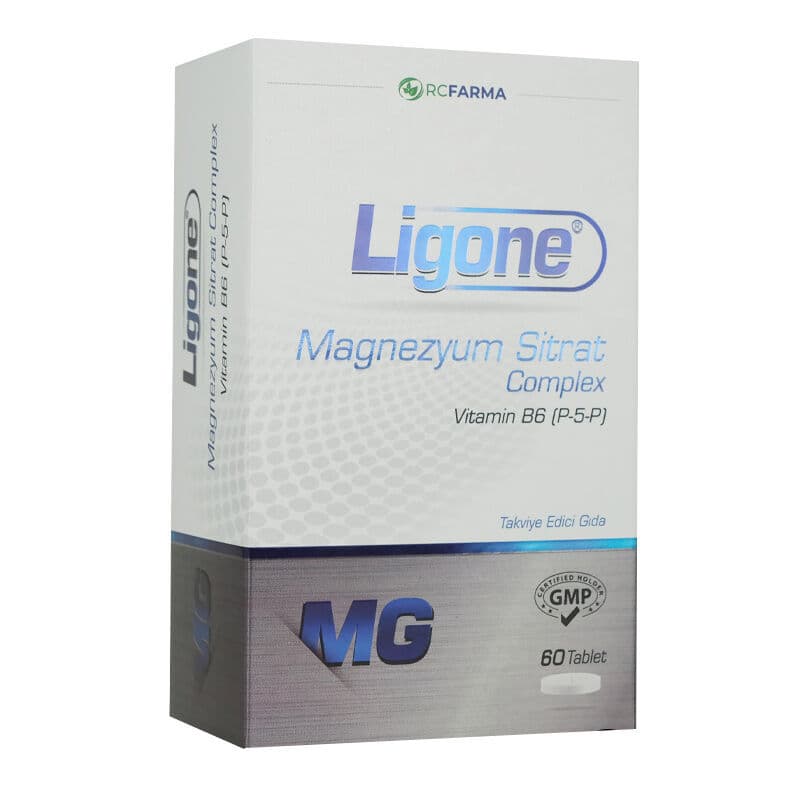 Ligone مجمع سترات المغنيسيوم ليجون 60 قرصًا
