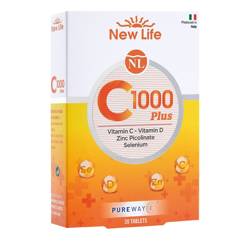 عزز مناعتك وحيويتك مع New Life C-1000 Plus