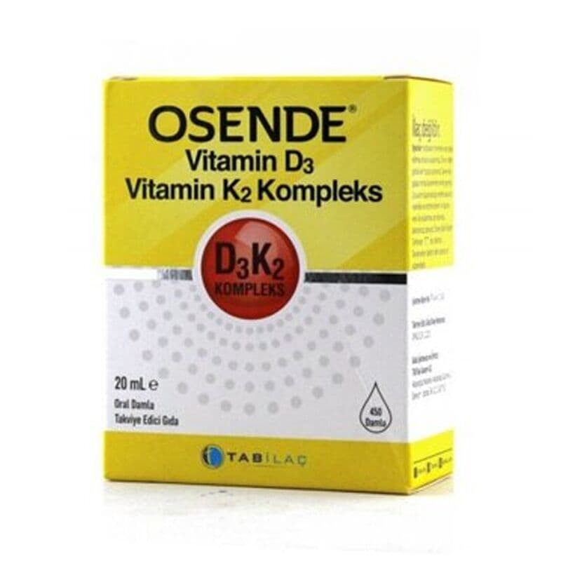 Renforcez vos os et votre immunité avec Osende D3 K2