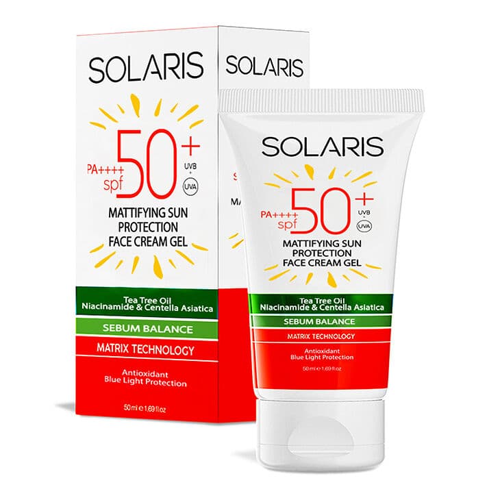 احمِ بشرتك: سولاريس SPF 50 جل مطفي للوجه
