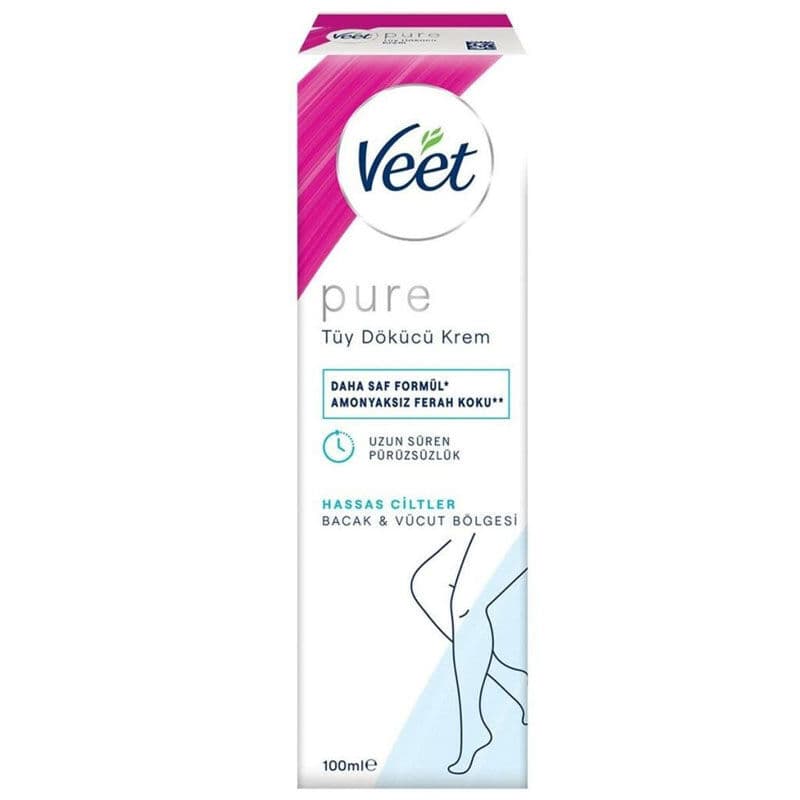 Veet كريم فيت لإزالة الشعر للبشرة الحساسة 100 مل