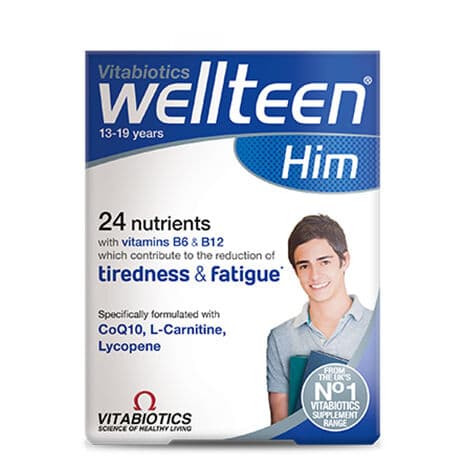 Vitabiotics فيتابيوتكس ويلتين هيم 13-19 سنة 30 قرصًا